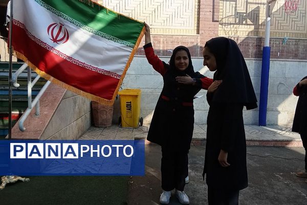 حال و هوای فاطمیه در مدرسه شادروان مهدیزاده