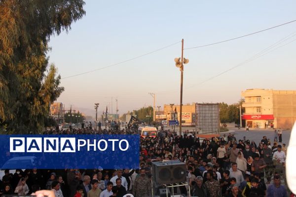 فاریاب در سوگ شهید گمنام