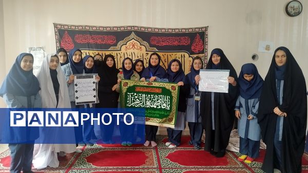 سلسله جلسات تبیین حدیث شریف کساء در دبیرستان شاهد تکتم ناحیه ۳