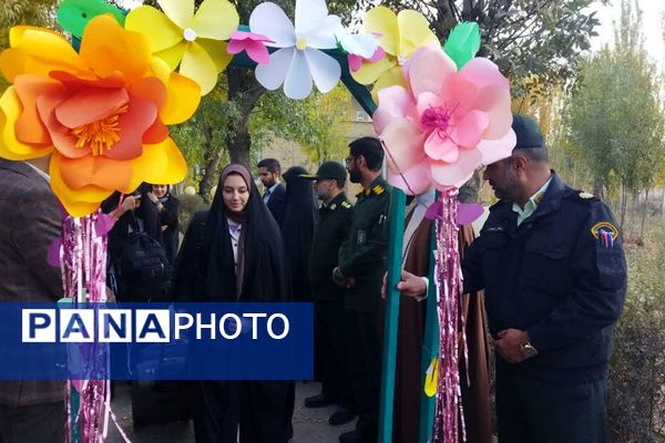 حرکت دختران دیار برف و ایمان بهسوی سرزمین ایثار