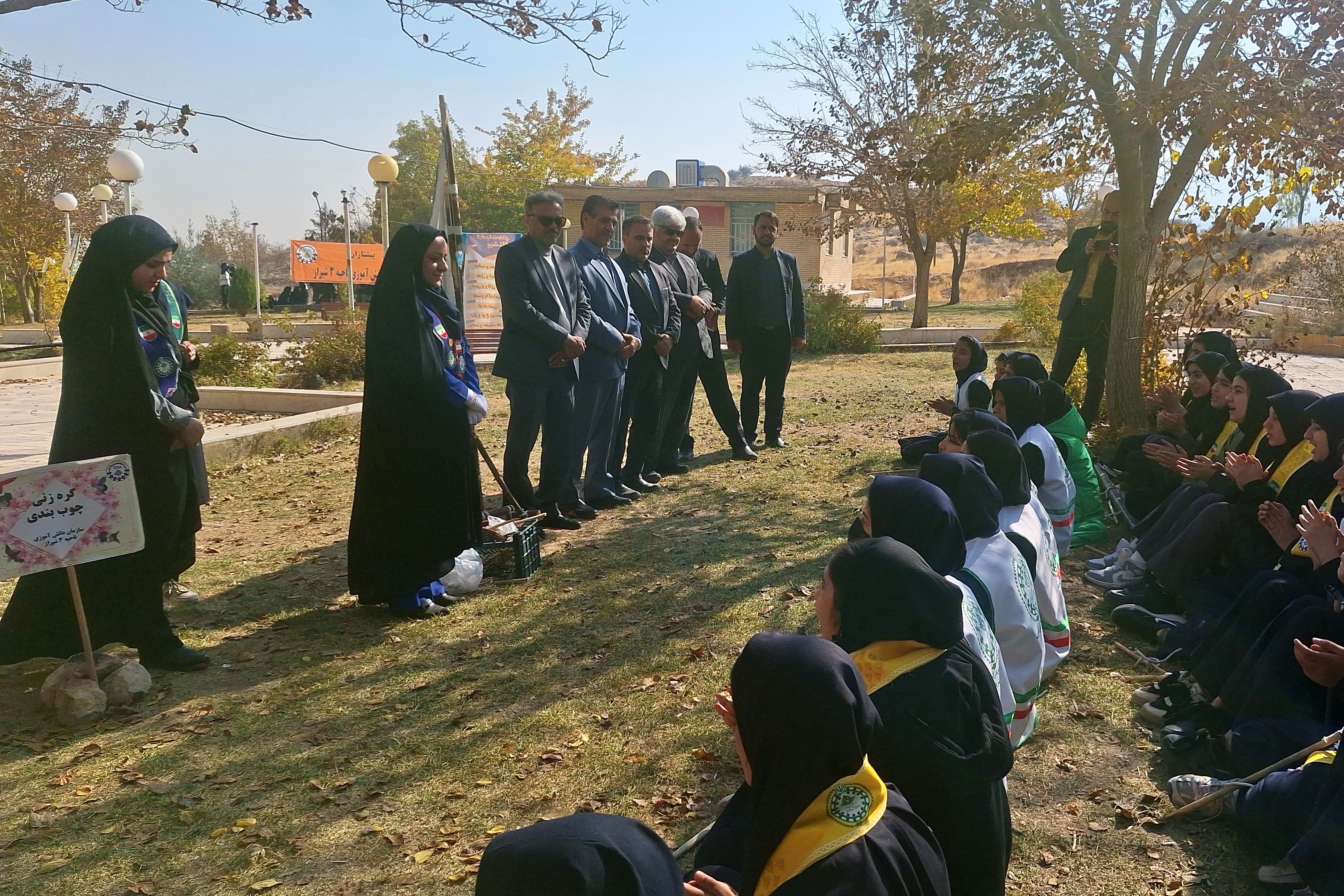 تجربه‌ای جدید برای پیشتازان دختر ناحیه سه شیراز 