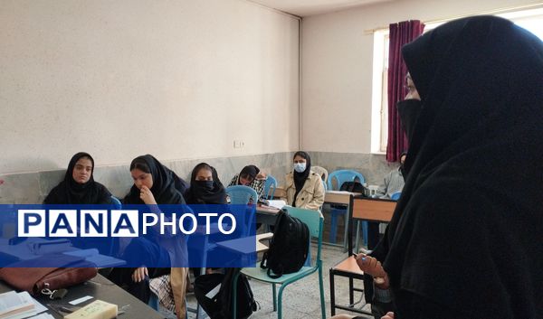 آمادگی پیش از مانور زلزله در هنرستان کاردانش حافظ 