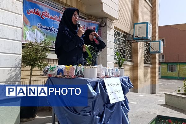 جشن جوانه ها در دبیرستان مهر نیشابور