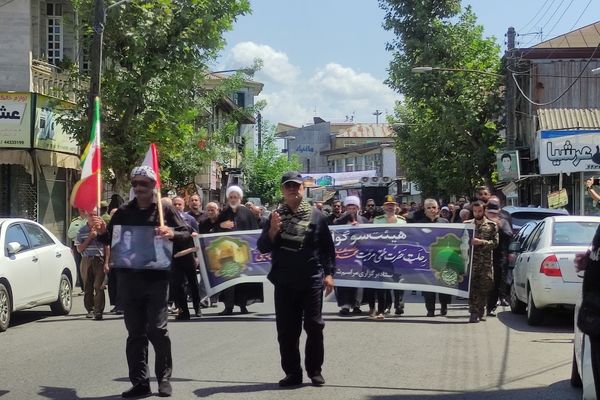 صومعه‌سرا؛ همصدای اشک در سوگ پیامبر رحمت و امام حسن مجتبی (ع)