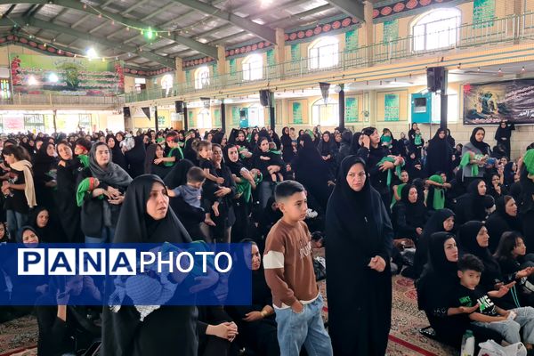 همایش شیرخوارگان حسینی شهرستان آباده