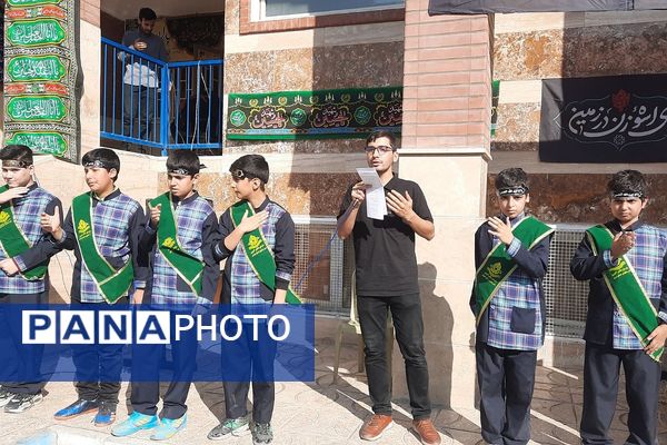 مراسم شهادت حضرت فاطمه (س) در ناحیه دو شهرری 