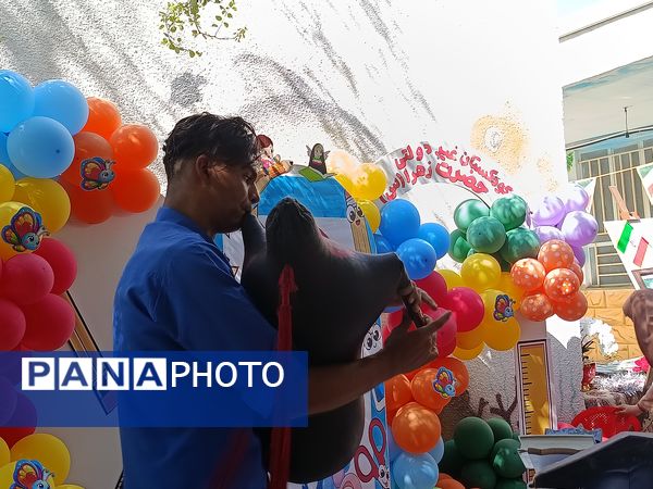 رنگین‌‌کمان شادی و یادگیری در جشن غنچه‌‌ها