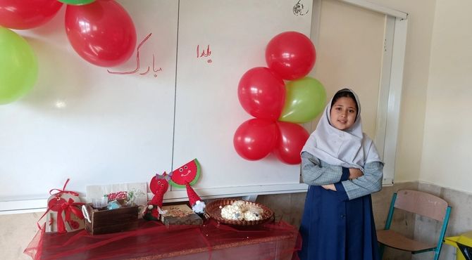  روز بدون کیف در دبستان حاج عباس صفرپور 