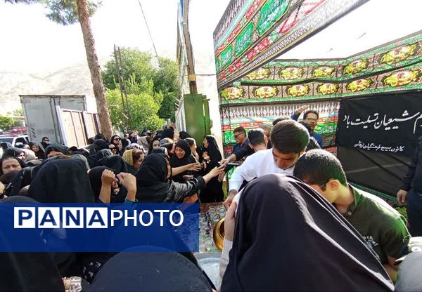 تجمع عاشقان حسینی در پیاده‌روی جاماندگان اربعین 