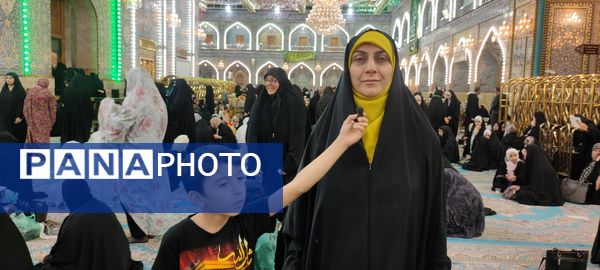 گزارش کوچکترین خبرنگار پانا از حال و هوای کربلای معلا 