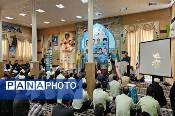 مراسم بزرگداشت شهدای مقاومت و نیروی انتظامی در شهرستان فاروج 