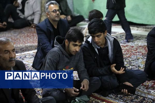 مراسم عزاداری در هیأت صاحب الزمانی (عج) خوسف 