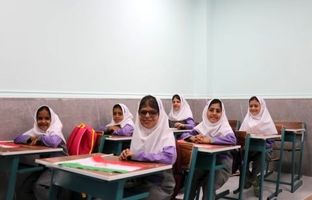 پایان تحصیل در کانکس برای کودکان بِگ‌وِردی/ افتتاح سه‌هزار و دهمین مدرسه برکت کشور به نام سردار شهیدحاجی‌زاده