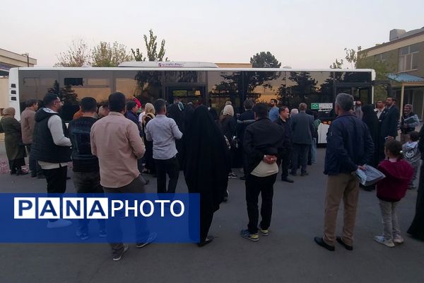 بدرقه دانش‌آموزان عمره‌گزار شهرستان‌های استان تهران