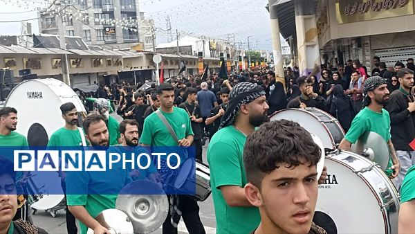 رنگ و بوی سوگواری عاشورا در محمودآباد 