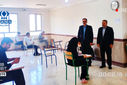 ارزیابی مدیران مدارس دهگلان با حضور مسئولان استانی در دبیرستان خوارزمی  
