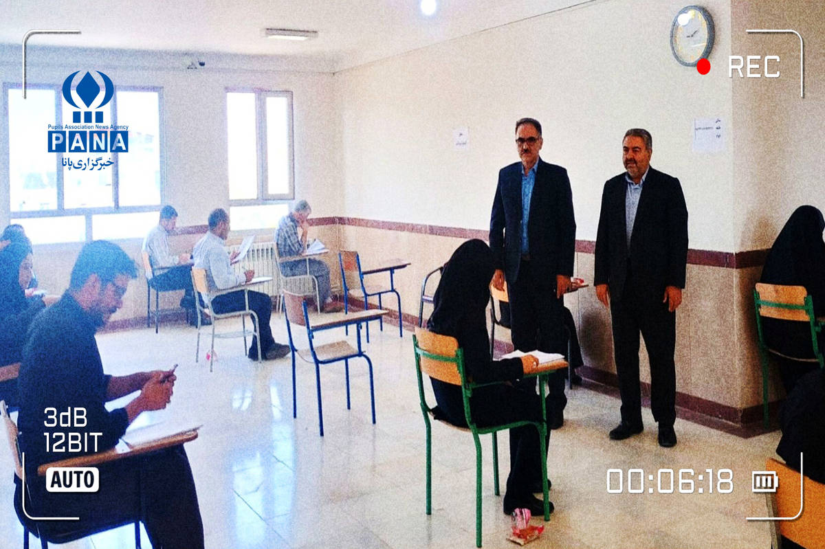 ارزیابی مدیران مدارس دهگلان با حضور مسئولان استانی در دبیرستان خوارزمی  
