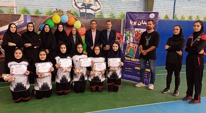 مادر و دختران شهرک وایین در مسابقه داژبال قهرمان «میدان پویا» شدند
