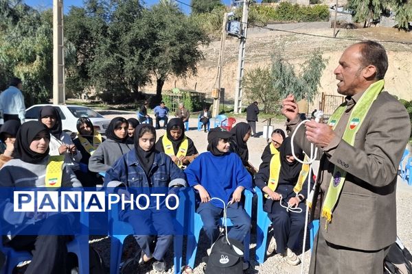 طرح اردوی تمشک در شهرستان دهدشت