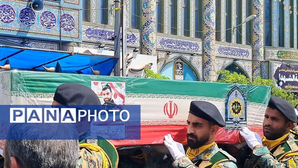 قائمشهر به سوگ شهید محمد حیدری قادیکلایی