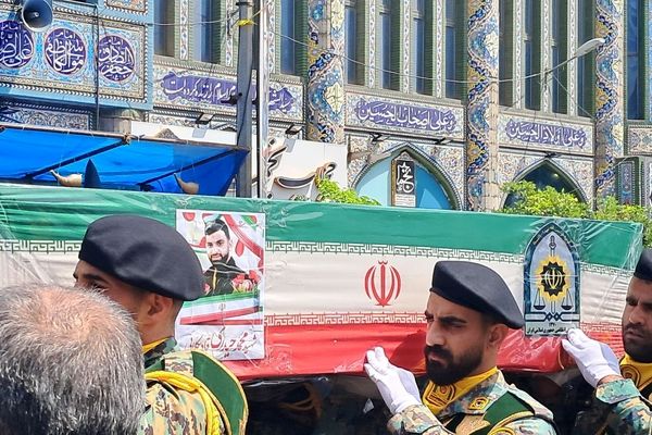 قائمشهر به سوگ شهید محمد حیدری قادیکلایی