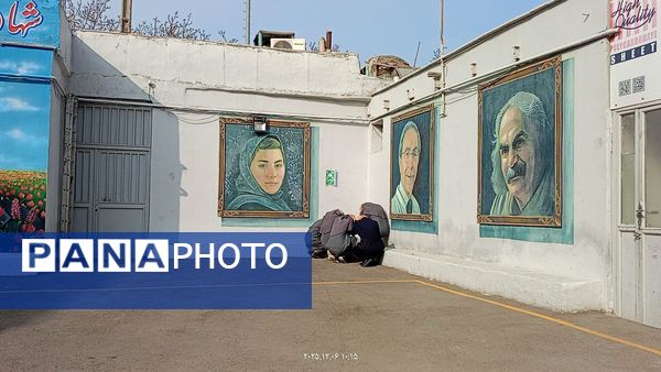 بیست وهفتمین مانور سراسری زلزله وایمنی در دبیرستان فرزانگان ۴ ناحیه یک