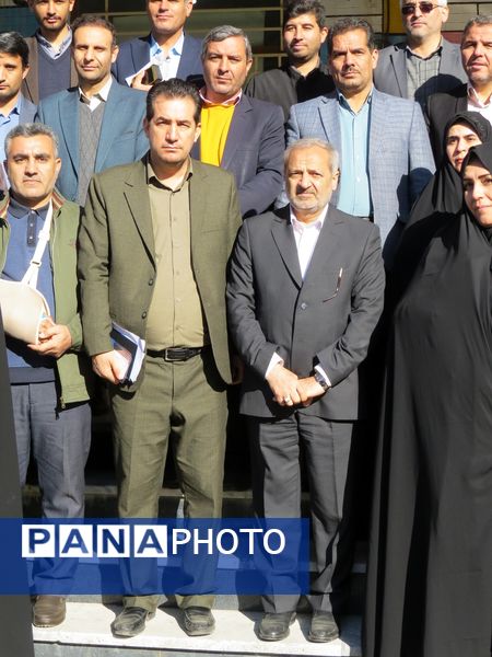 کلنگ زنی نمازخانه مدرسه پسرانه تیزهوشان بجنورد