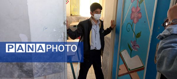 مانور زلزله در مدرسه امام خمینی (ره) منطقه بیرانوند