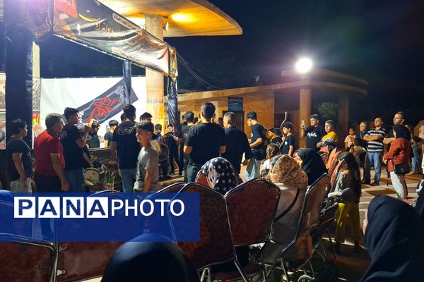 مراسم عزاداری امام حسن مجتبی (ع)و رحلت پیامبر(ص) با حضور نوجوانان شیرازی
