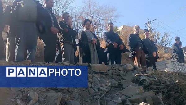 تشییع مادر شهید روستای یاسه چای با حضور گسترده مردم