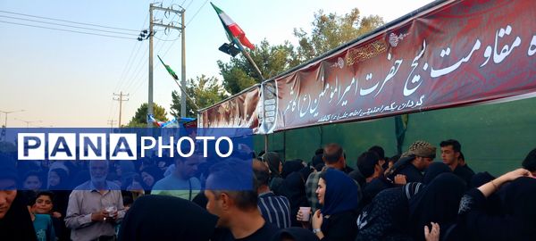 پیاده روی جاماندگان اربعین در کاشمر