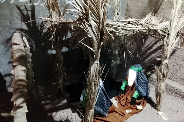 بازدید هنرجویان از بیت الاحزان فاطمه زهرا (س) بناب مرند