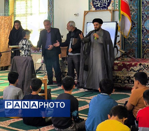 اعتکاف دانش آموزی در مساجد شهرستان مانه 