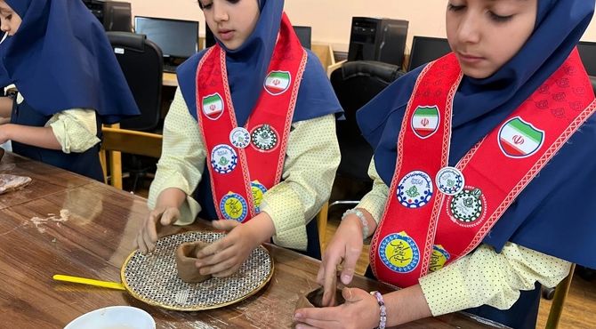  اردوی استعدادیابی هنری در دبستان آرمینه مصلی نژاد