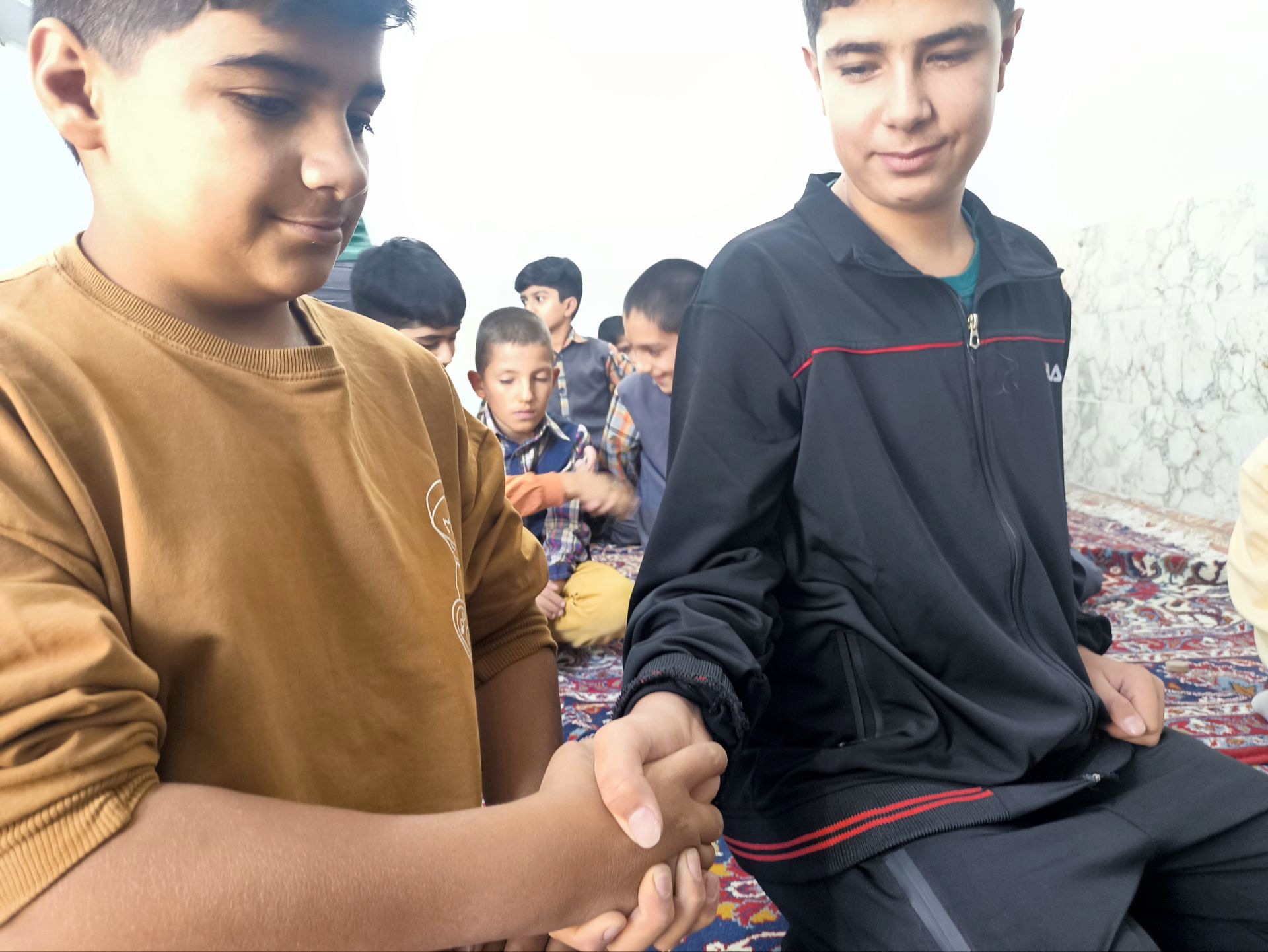 افتتاح نمازخانه در دبستان شهید پسندیده فدافن