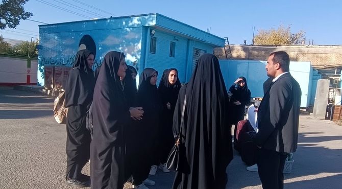 اعزام دانش‌آموزان شهرستان خانمیرزا به اردوی راهیان نور 