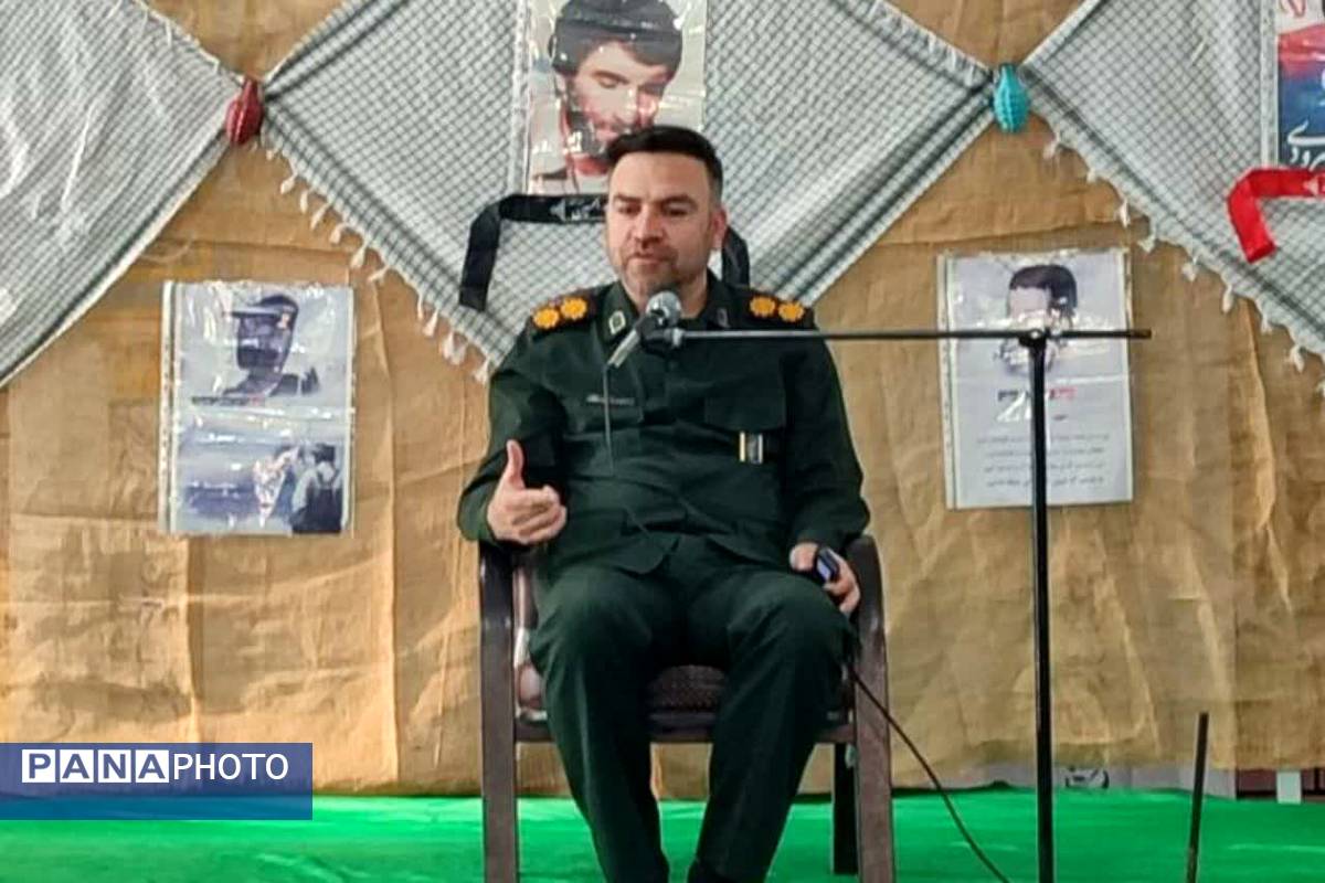 مراسم یادواره شهدا در آموزشگاه امین شهید بکائی