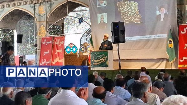 نماز عبادی سیاسی جمعه در شهرستان کاشمر 