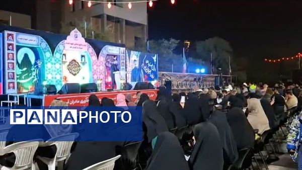 نخستین سالروز تدفین شهید گمنام شهرک شهید تندگویان شهرستان جم