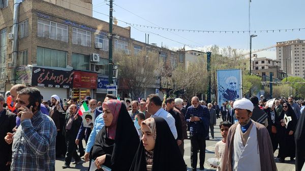 حماسه آفرینی مردم غیور مشهد در راهپیمایی روز جهانی قدس
