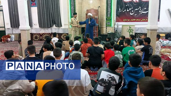 آغاز اعتکاف دانش‌آموزی پسران در مسجد فاطمه زهرا(س) شهرک سیدجمال‌الدین نظرآباد