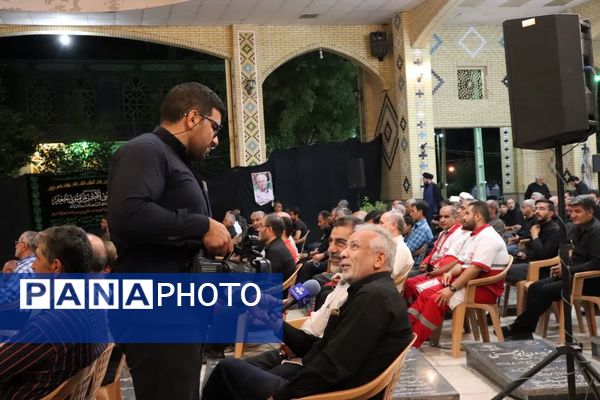 عزاداری محرم‌الحرام همراه با مراسم هفت شهید دکتر سید داوود شیروانی بروجنی