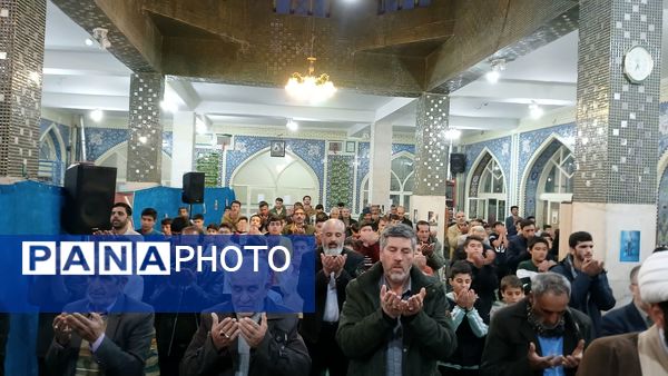  اعتکاف دانش‌آموزی در شهرستان بن