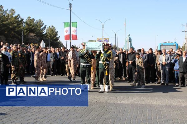 پیکر شهید گمنام، مهمان آسمانی شهرستان تربت‌جام