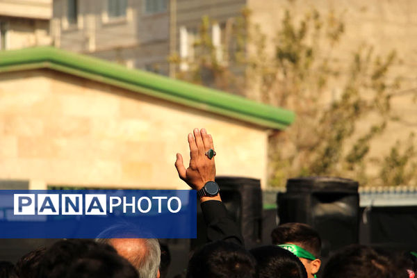 برگزاری مراسم عزاداری شهادت حضرت فاطمه الزهرا(س) در مدرسه شاهد شهیدکاظمی 