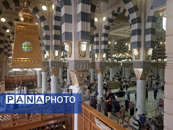 مدینه مقصد اول دانش‌آموزان زائر