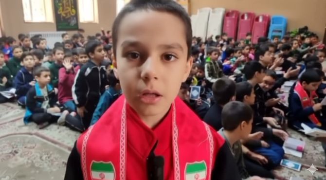 برگزاری مراسم عزاداری شهادت حضرت زهرا (س) در دبستان قرآنی حضرت مهدی (عج)