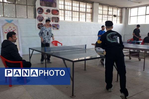 مسابقات قهرمانی تنیس روی میز منطقه کهریزک 