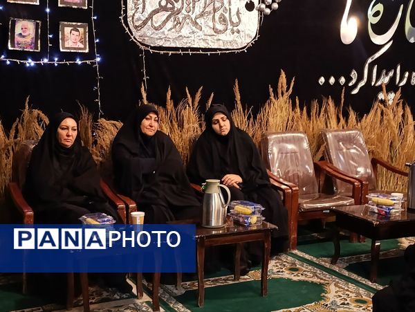  مراسم استقبال و تشییع شهید گمنام در دبیرستان شاهد زکیه ناحیه یک 