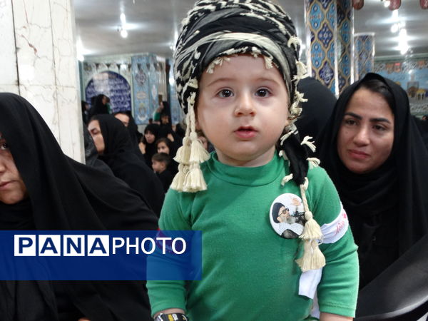 همایش شیرخوارگان حسینی در شهر گهرو
